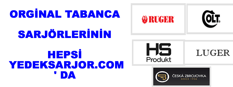 ORJİNAL TABANCA SARJÖRLERİ YEDEKSARJOR.COM